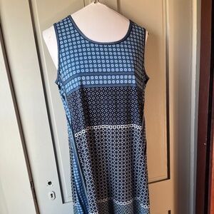 Max Studio sheath dress blue like the ocean